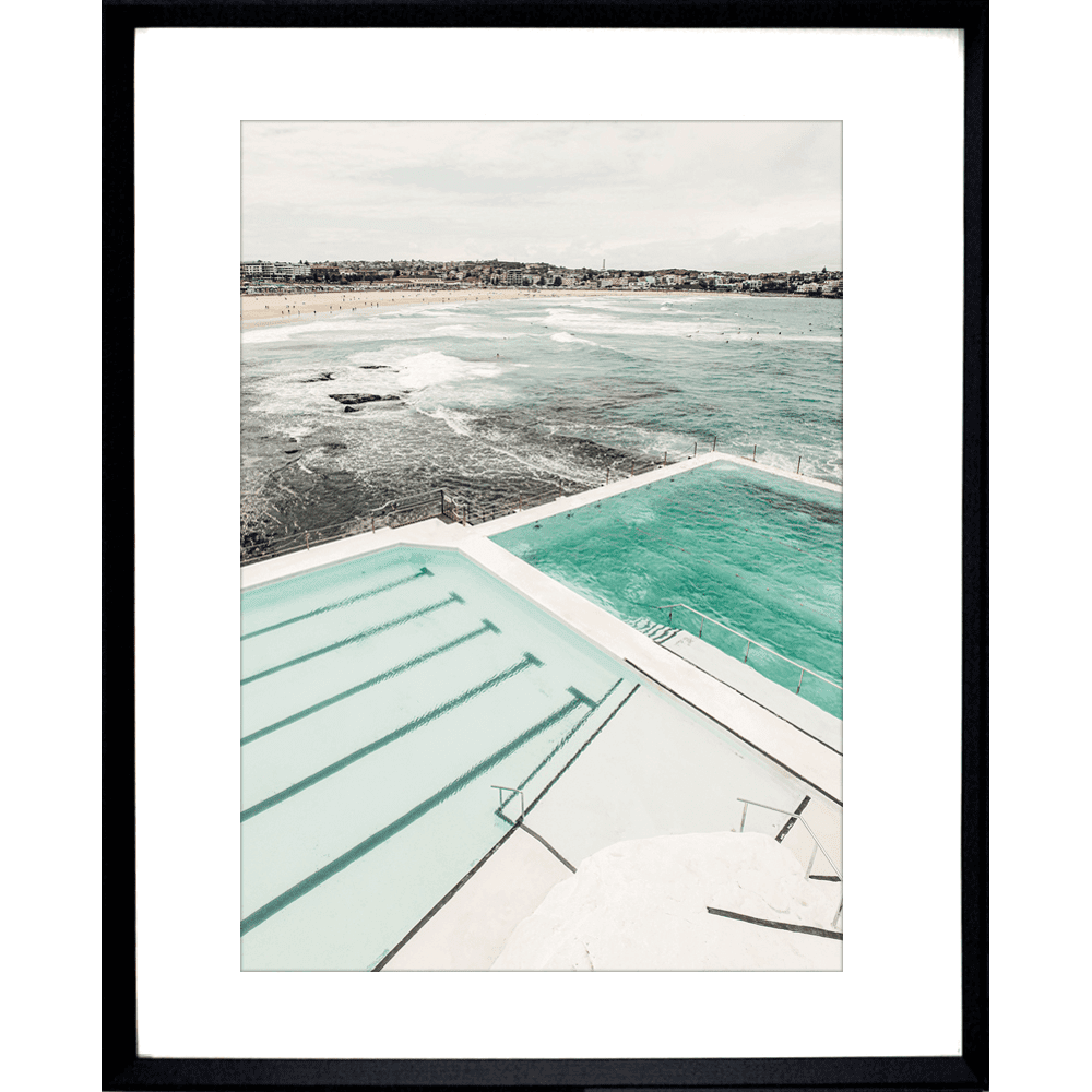 Take-me-to-the-sea-02-POOL02-Black-Deep-Dish-Framed-Art